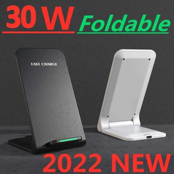 30W wireless charging stand for iPhone 14 13 11 Pro X XS Max XR S21 S20 fast charging dock phone stand Y241118
