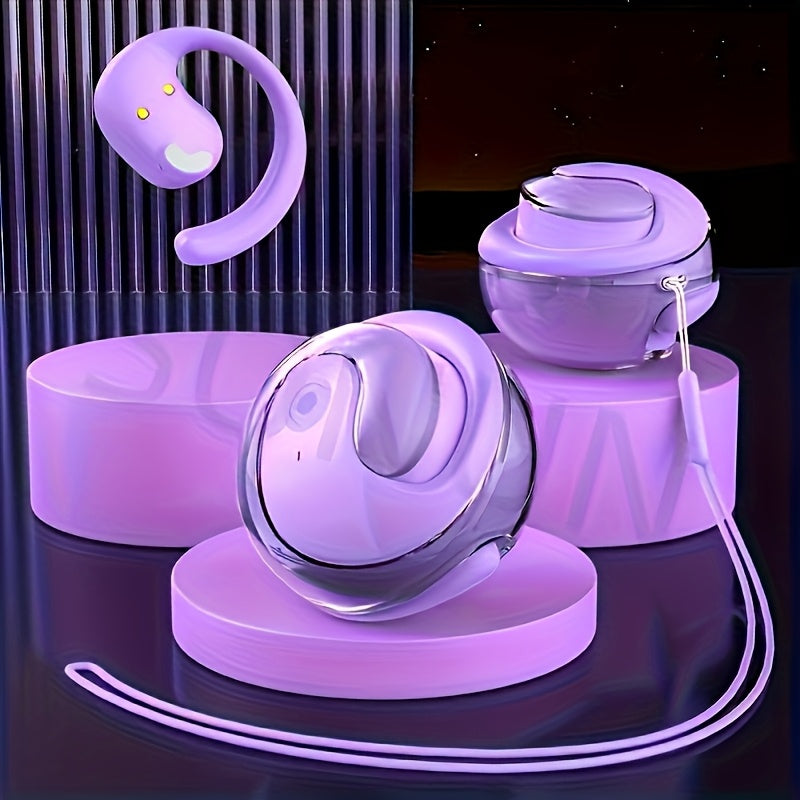 TEMU Wireless Over The Ear Headphones With Low Frequency Stereo, High Fidelity Stereo And Noise Reduction, , , Portable And Durable, Suitable For