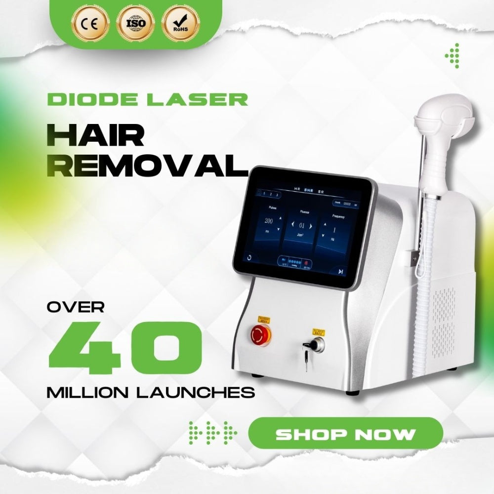 808nm Laser Permanent Hair Removal Device Intelligent Ice Feeling System Comfortable Painless Hair Removal Experience 3 wavelength