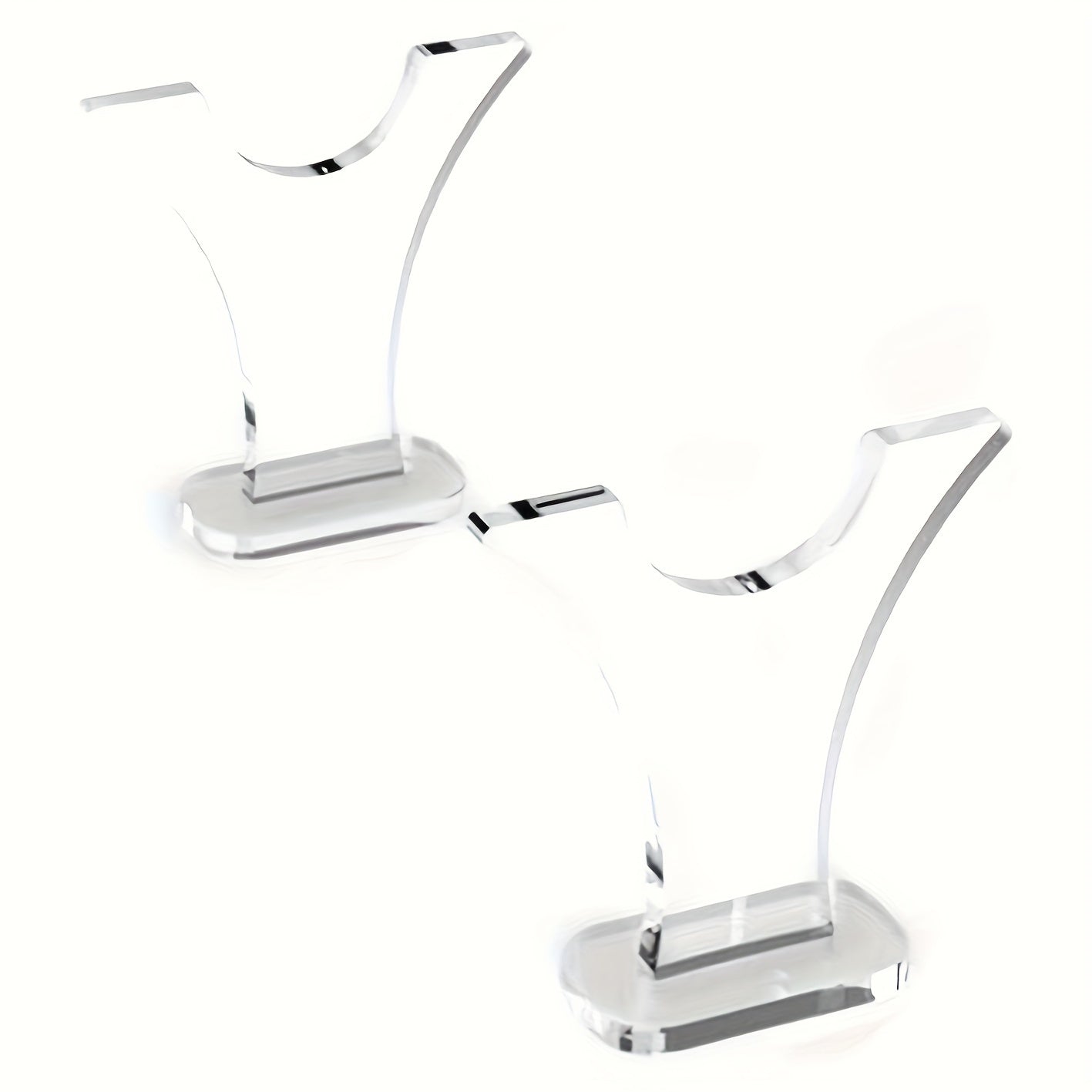 TEMU 2set Acrylic Display Stand, Transparent Acrylic Telescopic Light Sword Display Stand, Desktop Sword Holder, Wand Laser Sword Display Stand For