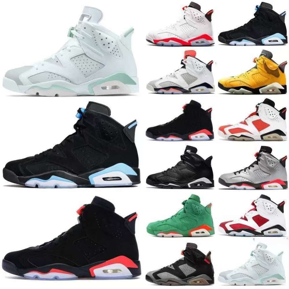 6s Basketball Shoes Mens 6 British Khaki UNC Blue Gold Hoops Carmine Black Infrared Bordeaux Tech Chrome Hare sports Sneakers36-45
