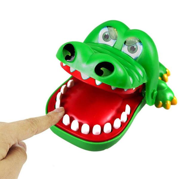 Crocodile Teeth Alligator Biting Finger Dentist Jokes Game of Luck Pranks Kids Toys Funny Holiday Party Family Games