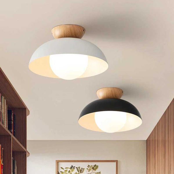 Minimalist Wooden Ceiling Lights LED Lighting Household Pendant Lamps Living Room Bedroom Lustres Nordic Style Luminaria Lampara Z250120
