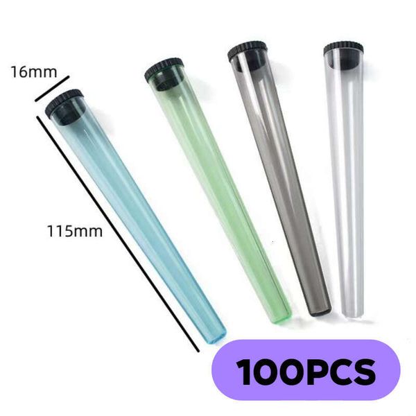 100Pcs-Lot King Size Waterprooirtight Tubes Smell Proof Storage Seal Container Smoking Accessories