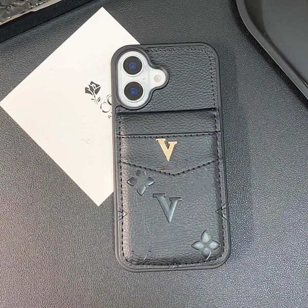 Designer Purse Phone Case for iPhone 16 Pro Max Card Holder, Phone Case Wallet 15 14 13 12 11 Pro for Women Men Shockproof with Flip Wallet
