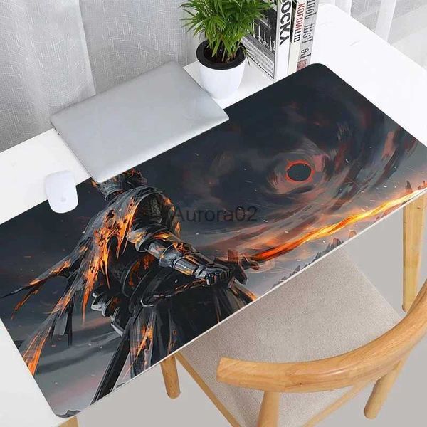 Pads Wrist Rests XXL Mousepad Gaming Computer Accessories Keyboard Laptop Padmouse Speed Desk Mat Mouse Pad Gamer Dark Souls YQ231117