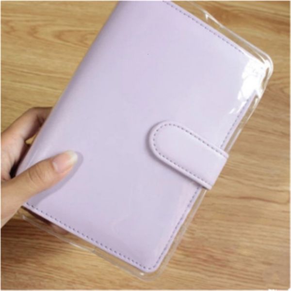 Notepads Other Desk Accessories A5A6 transparent PVC cover suitable for Macaron book jackets leather covers and notebook protective films 23