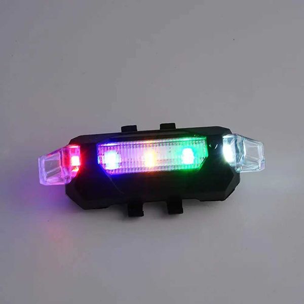 New USB Charging Waterproof Mountain Bike Light Warning Bicycle Tail Light Electric Scooter LED Headlights Tail Light Y240921