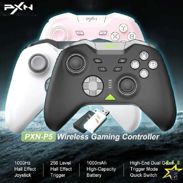 Game Controllers Joysticks PXN Laishida Chengying P5 Bluetooth Wireless Controller Steam Gaming PC Bluetooth Phone NS Switch z250210
