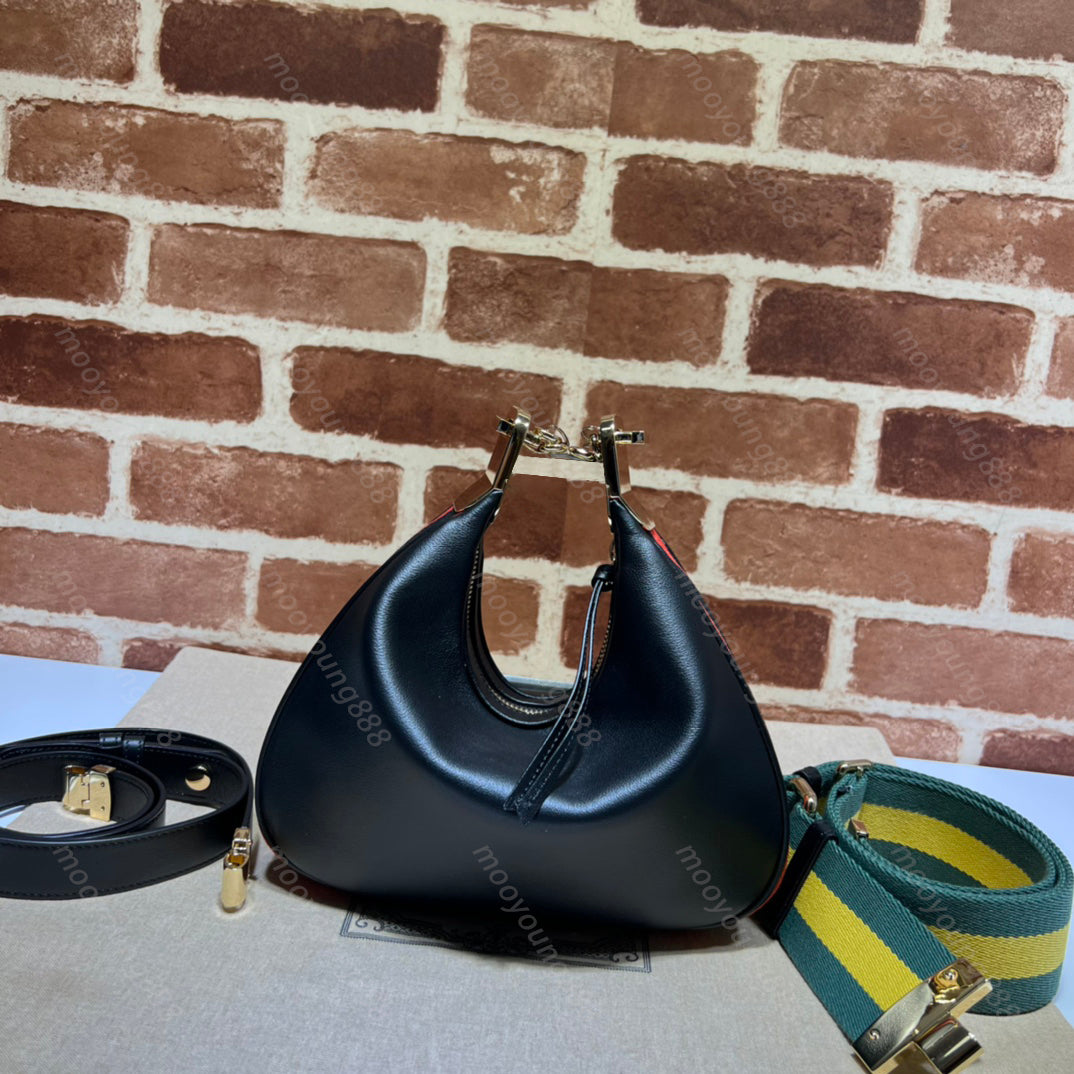 12A Upgrade Mirror Quality Luxurys Designer Attache Shoulder Bag Small Womens Real Leather Handbags Large Canvas Zipper Gold Shopping Bags Black Pur