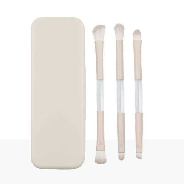 Mini Detail Eye Shadow Brush Makeup Tool 6 In 1 Makeup Brush Set Portable Makeup Brushes Double Heads Storage Box With MirrorC250113