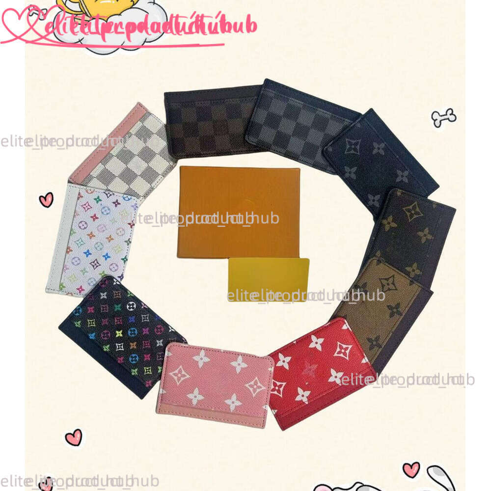 Designer Wallet Luxury Card Holder Men And Women Credit Card Clip Passport Genuine Leather Wallet Louily Vittions Bags Louily Vuittonswallet D7a