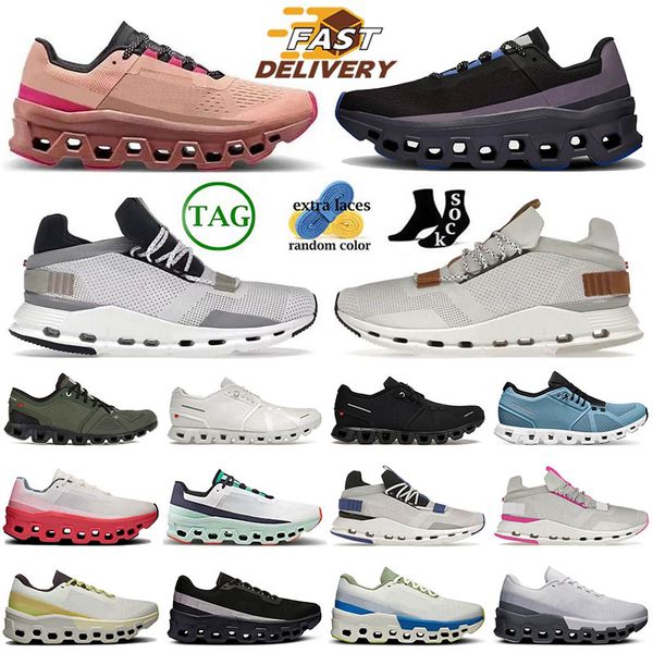 Top Fashion Cloudd Men Women 5 Running Shoes x3 Pink White Sand Moon Trainers Sneakers Red Light Blue Outdoor Sports Sneakers Dhgate Platfor