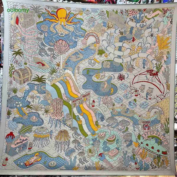 Hemres Designer Scarves 2023 Autumnwinter New h Home Water Park Imitation Cashmere Scarf Shawl Versatile Gifts