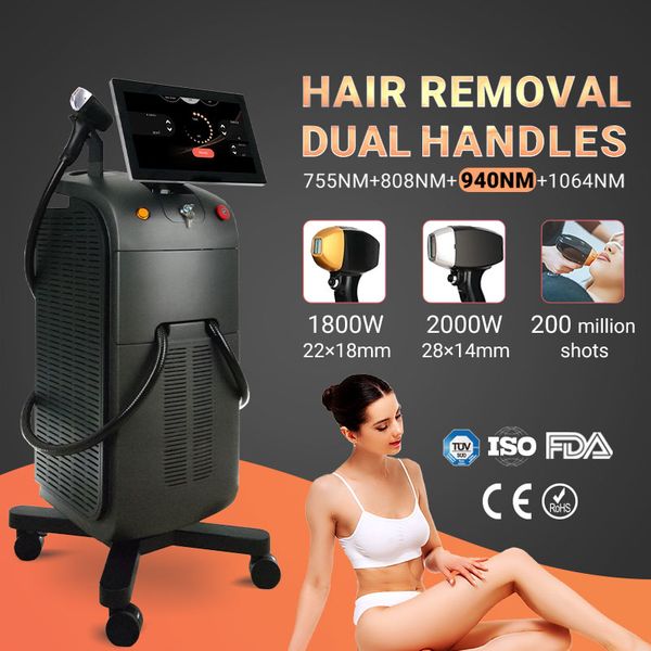 permanent ice laser 808 diode flash go hair removal device 4 wavelength 2023 new arrival