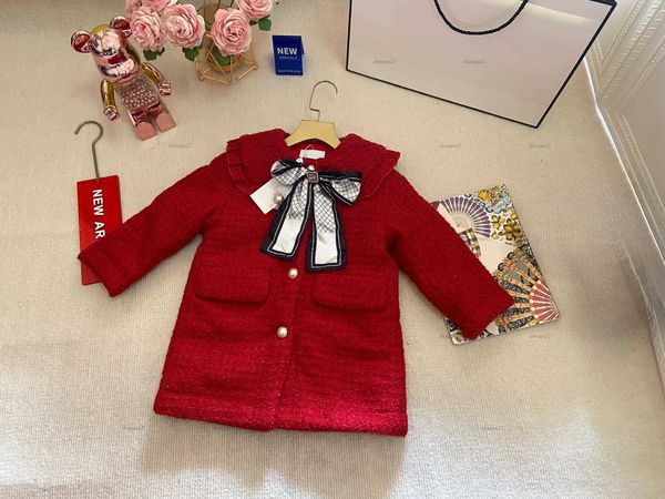 Luxury baby jacket Scarf decoration kids coat Child windbreaker kids designer clothes Autumn jacket boy girl Outwear