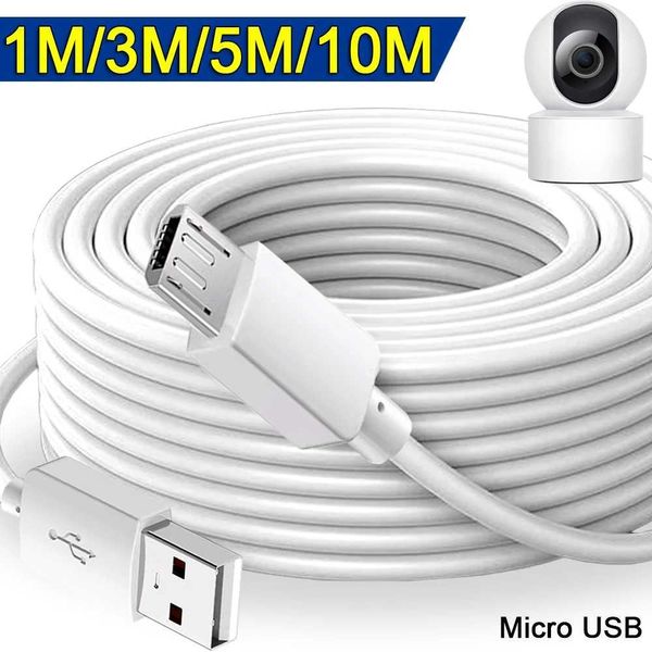 1-10m Micro USB Extra Long Data Cable Quick Charging Wire for Android Camera VR Monitor Power Bank Extension CordXJ250103