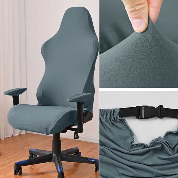 4pcs-set Gaming Chair Covers With Armrest Spandex Splicover Off Seat Cover For Cputer Armchair Protector Cadeira GamerT250111