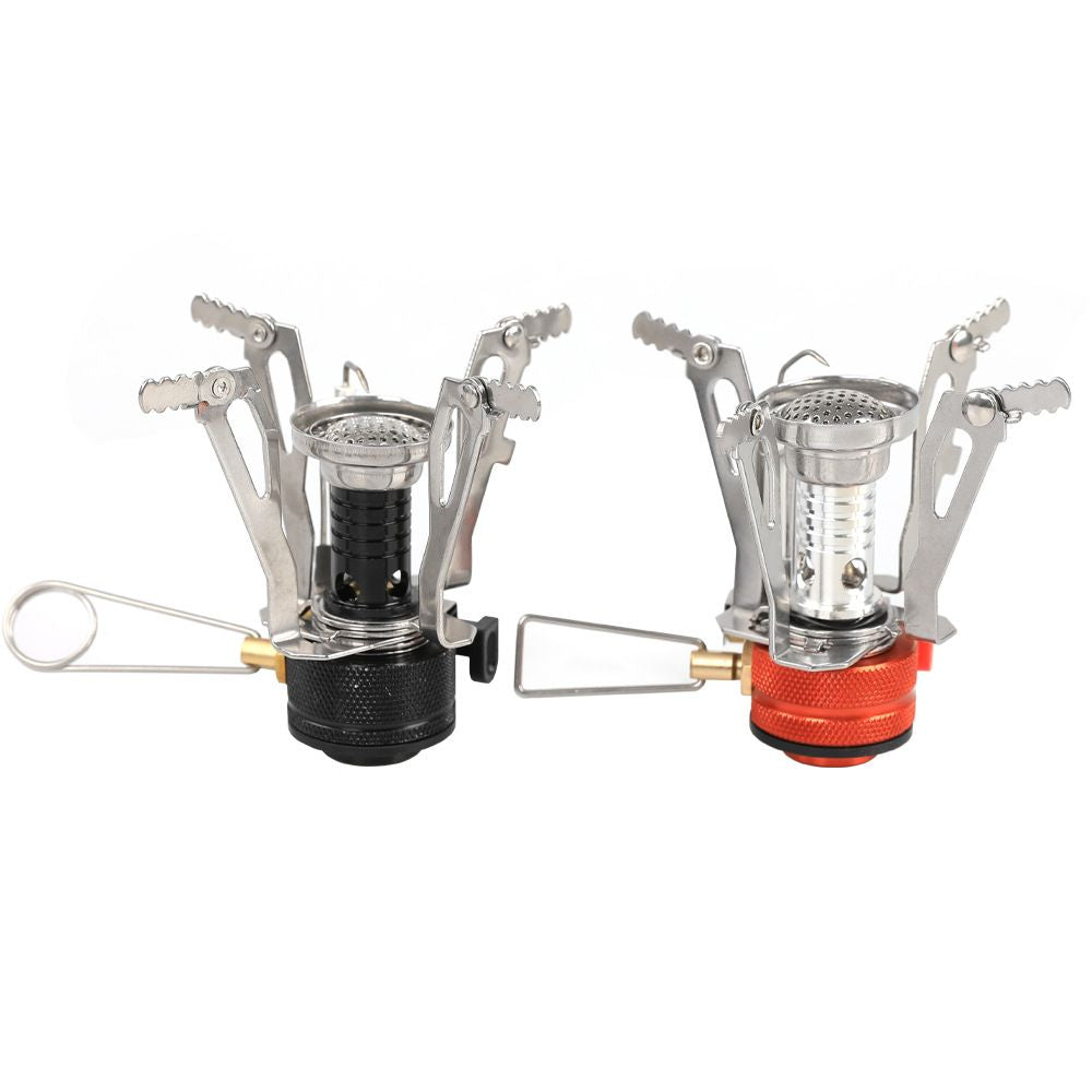 Outdoor Portable Camping Cooking Gas Stove for Hiking Backpacking with Piezo Ignition