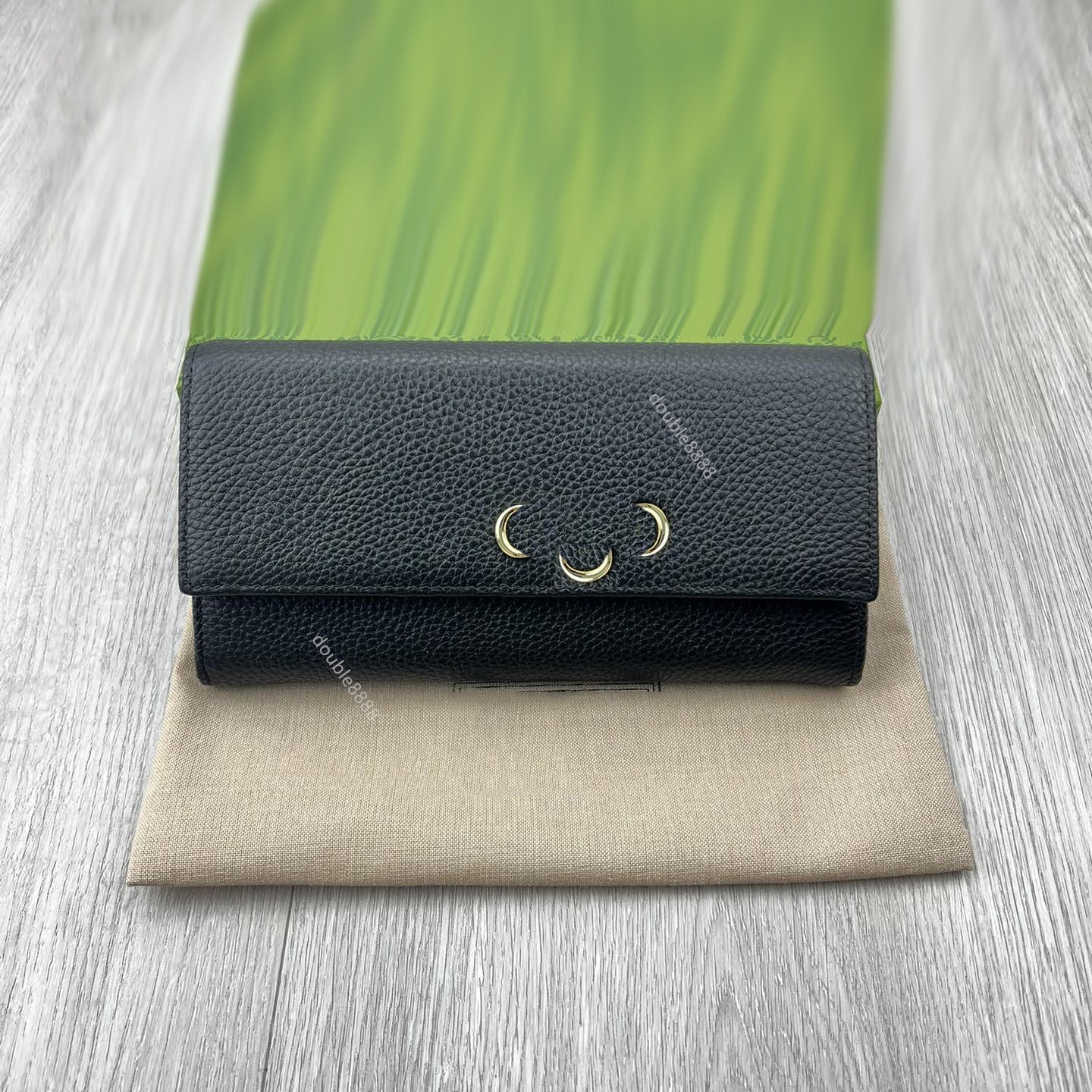 Designer long men&#039;s carrying wallet, solid color PU clutch, coin purse, luxury business card holder, checkbook, credit card holder messenger ba