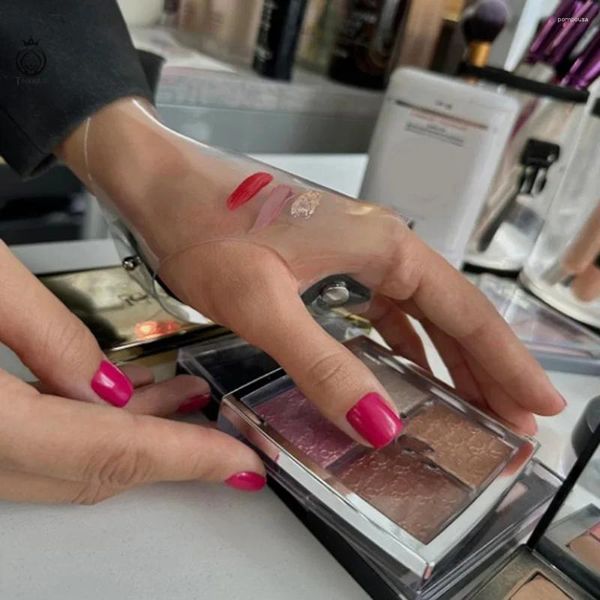 Makeup Brushes PVC Professional Artist Gloves Multipurpose Functional Design Natural Leather Easy To Clean Durable Tools