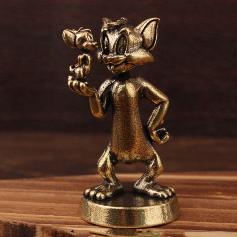 TEMU 1pc Of Brass Ornament, Brass Ornament, Living Room Desktop Decoration Craft Decoration Ornament Suitable For Bedroom, Kitchen, Room Decoration-