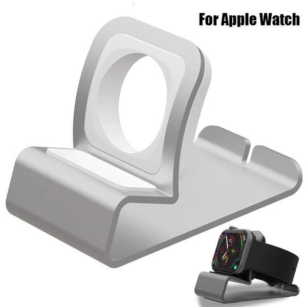 Aluminum Silicon Bracket Charger Dock Station for Apple Series SE 8 7 6 5 4 3 2 1 Watch Charging Stand Holder