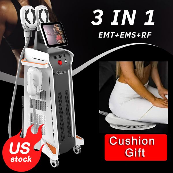 5 handles EMS Slimming body shaping machine Emslim ems muscle stimulator equipment electromagnetic 3 years warranty