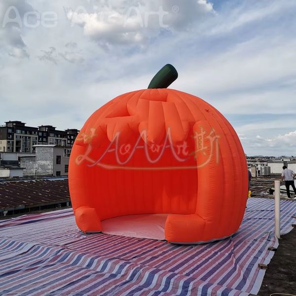 Outdoor Adverting Giant Portable Cartoon Inflatable Tent Giant Inflatables Pumpkin Tents