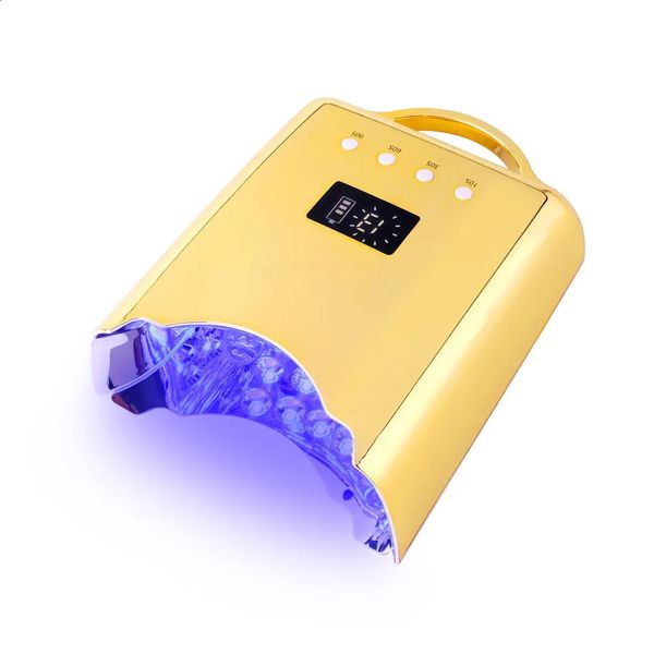 Custom Professional Portable Nail Drill And Lamp Uv Led Dryer Cordless Rechargeable Manicure Nail Drill Lamp Set 240927