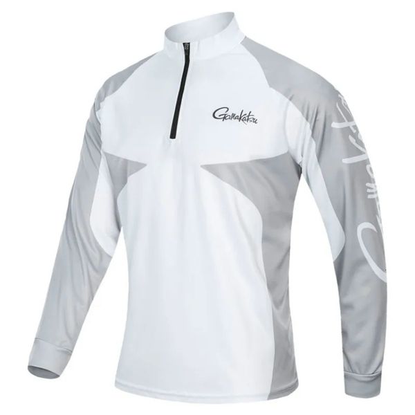 Fishing Clothing Professional Fishing Shirts Long Sleeve Bamboo Fiber UPF 50 Breathable Quick Dry Fishing Clothes Qw03 250114