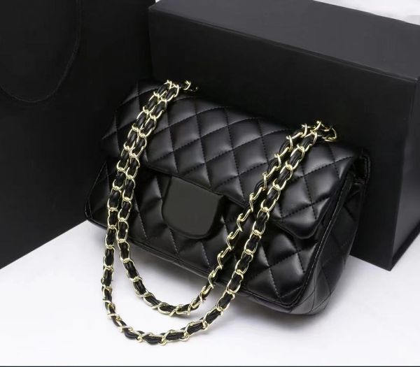 Top Designer Bags Women Shoulder Chain Bag Clutch Flap Bag Wallet Check Purse Double Letter Solid Hasp Waist Square Stripes Womans Luxurys H