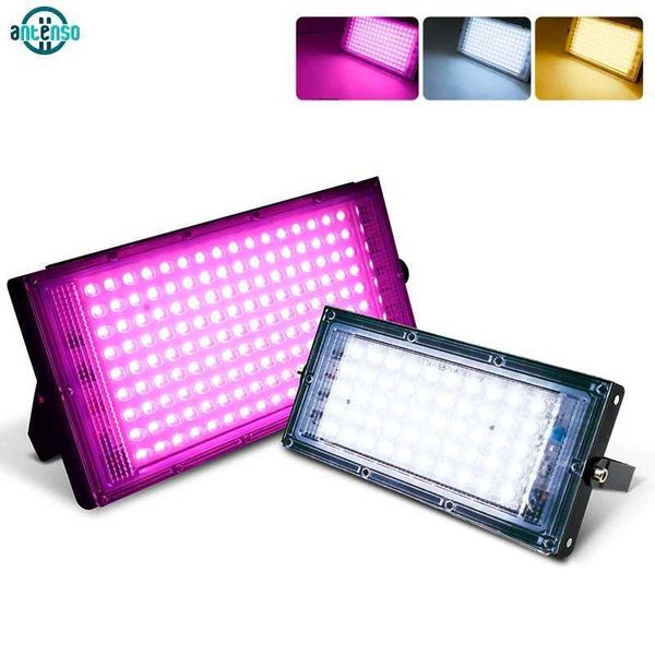 LED Grow Light Full Spectrum Phyto Lamp for Plants 50W 100W AC 220V Led Grow Lamp Phytolamp Seed Greenhouse Growth Lighting Y240816