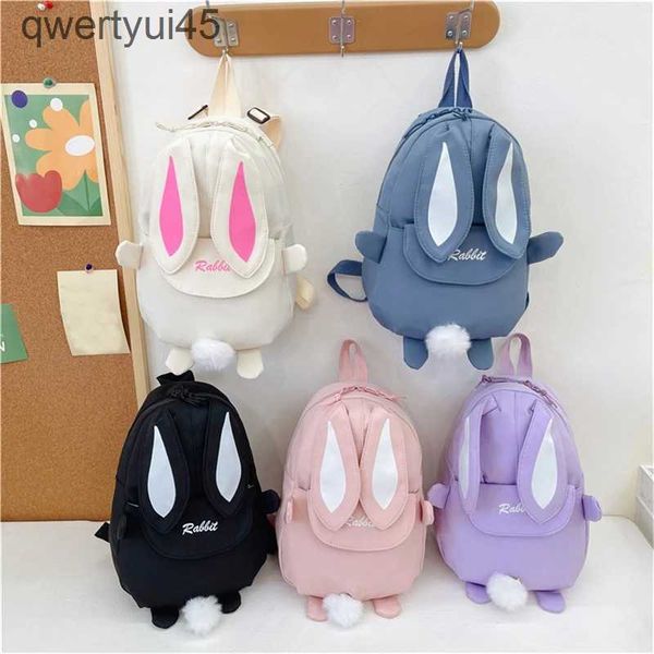 Backpack Style Fasion Citizens Scooter Bag Rabbit Portable Childrens Travel Cute Boys and Girls Book qwertyui45 H240619