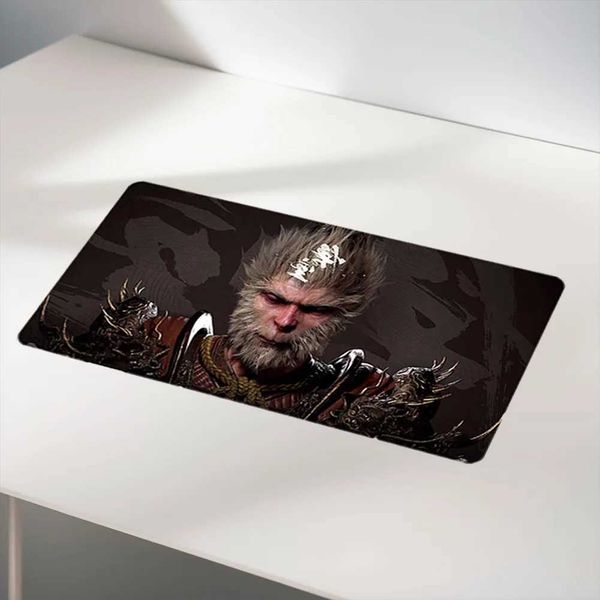 For Black Myth WuKong Cool Mousepad Non-Slip Rubber Base Large Cputer Laptop Gamer Pad Desk Protecor Mat PC Gaming AccessoriesT250113