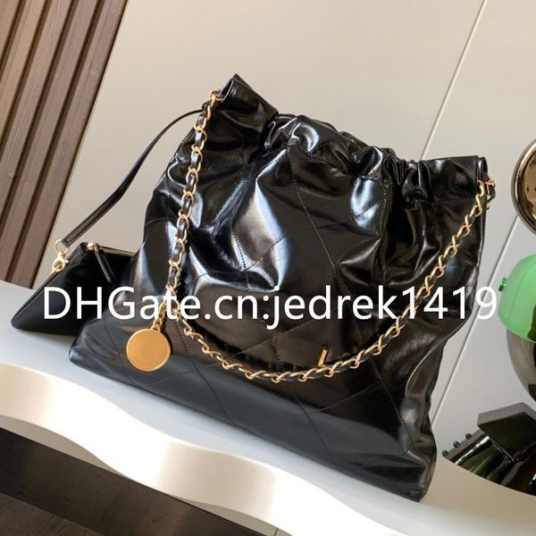 Luxury Designer 22bag Chain crossbody bags 10A mirror quality Calfskin Shoulder Bag Lady Genuine Leather Hobo handbag Travel Work Party Lady