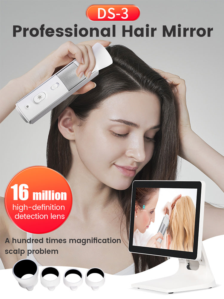 Professional Hair Care Analysis Hair Care Products Follicle Detector Wireless Skin Scalp Analyze Equipment
