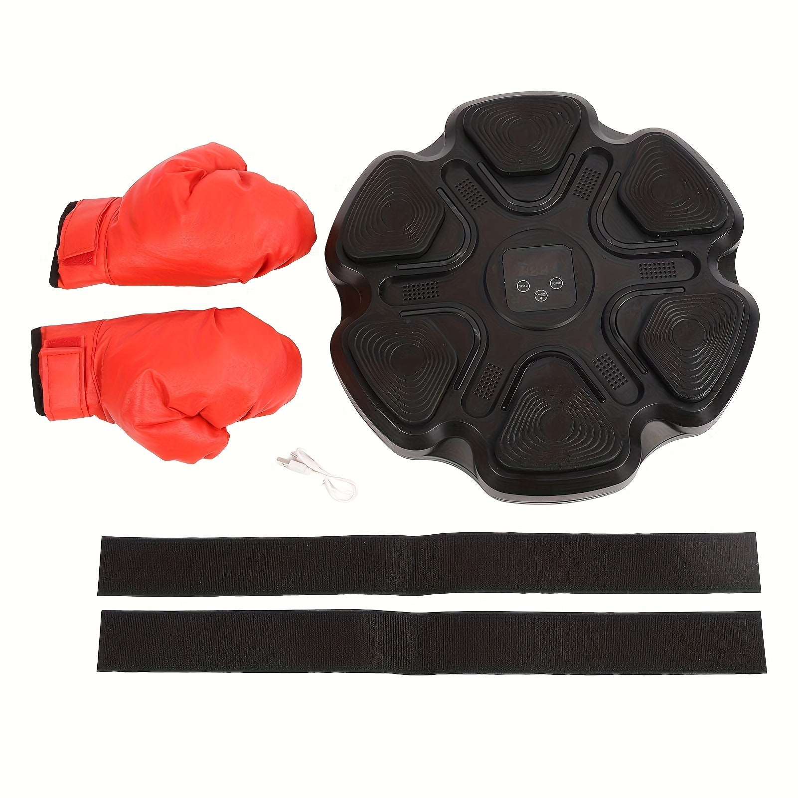 TEMU Music Boxing Machine With Boxing Gloves, Boxing Machine Wall Mounted Boxing Equipment Suitable For Home Workout, Professional Training And Gym