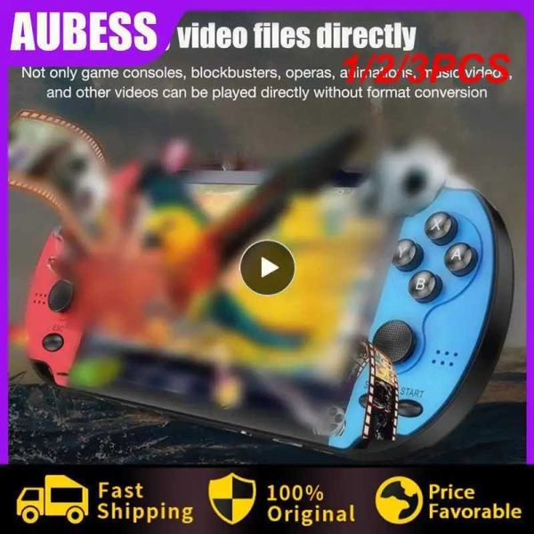 1-2-3PCS Double Rocker Arcade Games Machine Portable Handheld Video Game Console High-definition X7 Games Electronic Machine Y240808