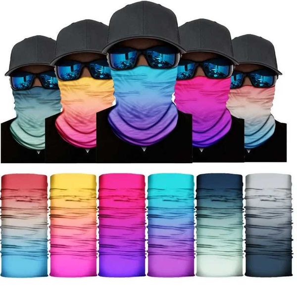 Soild Color Seamless Cycling Bandana Neck Tube Gaiter Headband Fishing Hiking Outdoor Sport Balaclava Scarf Headwear Face MaskXJ241122