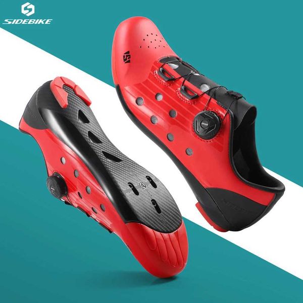 Sidebike SD-026 road cycling shoes for men are professional and SPD-SL self-locking cycling shoes for women are compatible with cycling spor