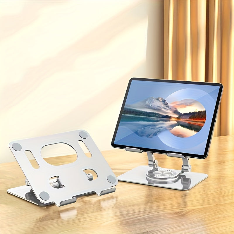 TEMU Vansuny 360° Rotating Tablet Stand, Aluminum Phone Stand, Universal Tablet Stand, Adjustable Tablet Stand, For Tablets And Smartphones