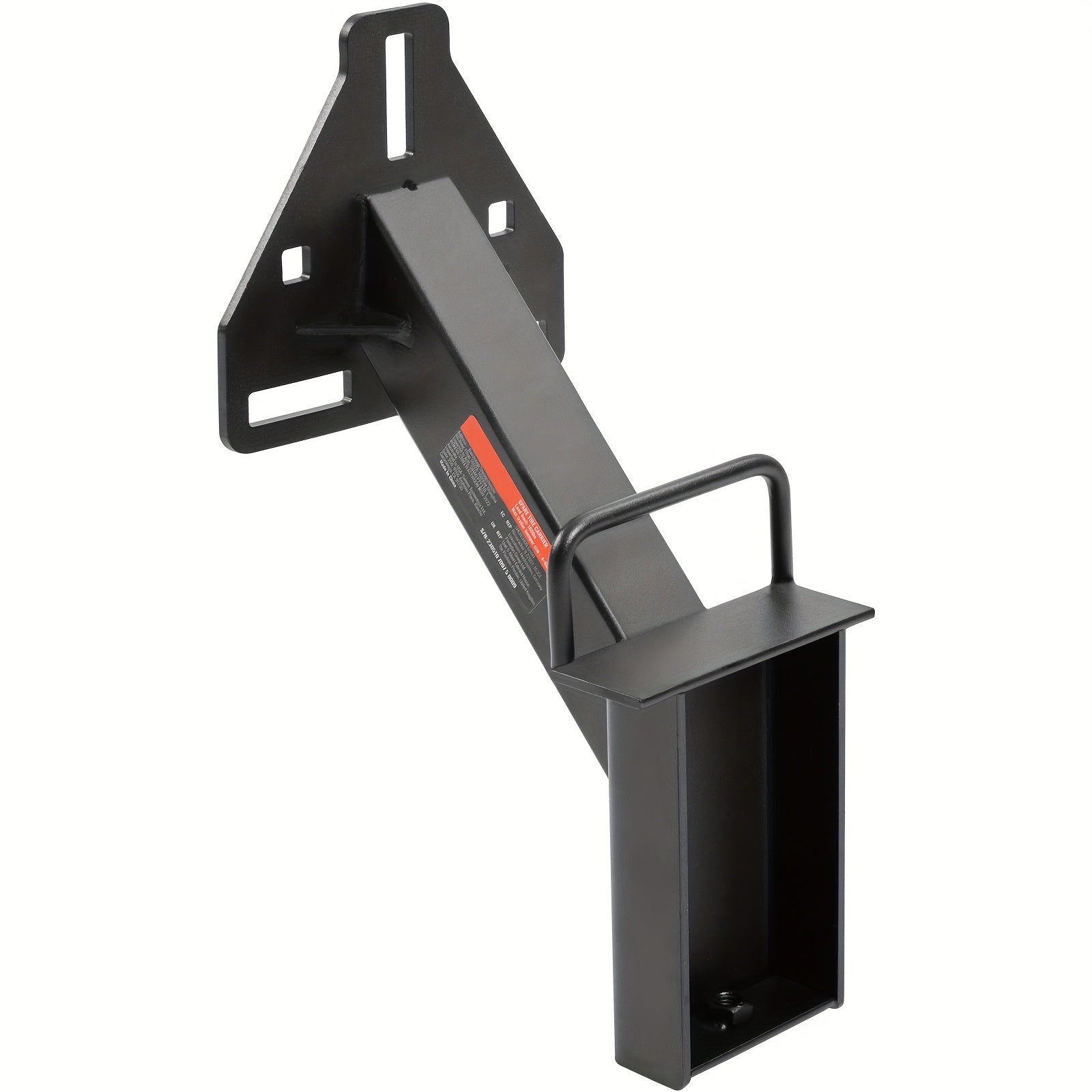 TEMU Happybuy Spare Tire Carrier, Front Trailer Mount For 4-8 Lug Wheels, 160 Lbs Capacity, Fits Most 4", 4.25"-6.5" Bolt Patterns, Utility Trailer