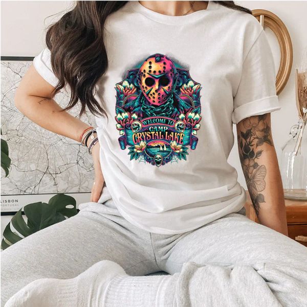Horror Moives Custom Thermal Sticker Patches For Clothing Women T-Shirt Iron-On Heat Transfer Sticker DIY Washable Jacket