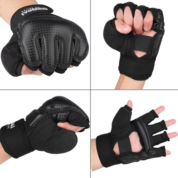 Hot Sa Taekwondo gloves hand protectors frighting pads karate MMA boxing muay thai black white Taekwondo hands guards gearXJ241028