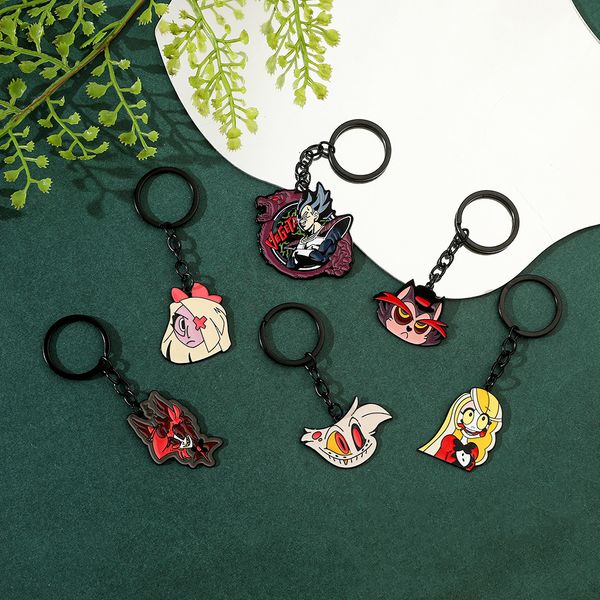 Halloween Keychain Horror assustador gótico japonês tv TV Keychain Film Film Science Fiction Elf Keychain Filmes Cute Anime Games Hard Carto