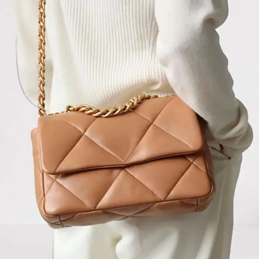 10A Mirror quality Lambskin Shoulder Bags Fashion luxury women bag Designer Handbag Crossbody Chain Flap Bag 26CM