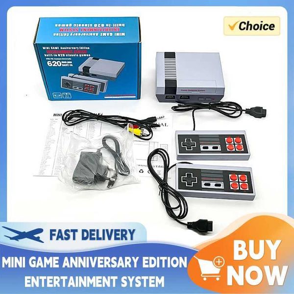 Game Machine Family Recreation Video Game Console Mini TV Handheld Av Output Retro embutido 620 Classic Games Gamepad Games Games Player Z24