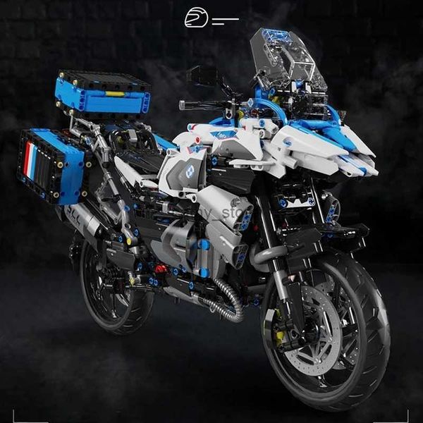 Blocks Blocks High Tech City Sports Rapid Racing Motorcycle Motorbike Locomotive Moc Modular Brick Model Building Blocks Boys Gifts Toys T40