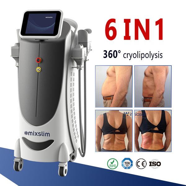 4 Cryo Handle Weight Loss Beauty Equipment Cryolipolysis Fat Freeze Slimming Machine 360 Degree Frozen Slimm Professional Cryotherapy Device